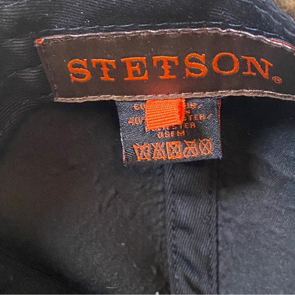 STETSON Martha's Vineyard Oilskin Baseball Cap Hat Adjustable Western Trucker - Picture 5 of 11